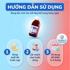 Siro hỗ trợ tăng cường sức đề kháng ở trẻ Syrup Kan (120ml)