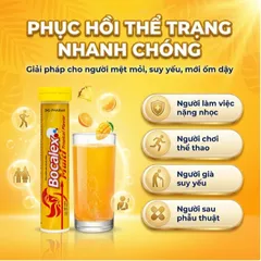 Viên sủi giúp nâng cao sức đề kháng Bocalex Multi Tropical Flavor DHG Pharma (20 viên)
