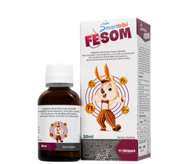Siro hỗ trợ tạo máu Smartbibi Fesom (30ml)