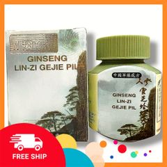 (Chính hãng) Viên uống tăng cân Ginseng Lin-Zi Gejie Pil - Nhân sâm linh chi tắc kè đại bổ hoàn - Hộp 30 viên tăng cường sức khỏe - Mã 2123 nhập khẩu 773411