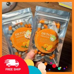 (Chính hãng) Viên Uống Giảm Cân Detox Orange - 30 Viên Thái Lan - Hỗ Trợ Giảm Cân Hiệu Quả - Sản Phẩm Thực Phẩm Chức Năng - Mã 1553B nhập khẩu