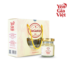 Nước yến sào Hồng sâm Yến Gia Việt 70ml