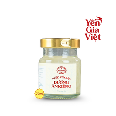 Nước yến sào đường ăn kiêng Yến Gia Việt 70ml