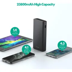 Pin Dự Phòng Charmast 23800mAh 65W PD – Sạc Nhanh Laptop & MacBook