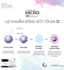 Viên uống bổ sung lợi khuẩn, D-mannose, việt quất cho phụ nữ Lactobact Intima (30 viên)
