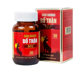 Viên uống hỗ trợ bổ thận, tăng cường sức khoẻ Sâm Nhung Bổ Thận NV (30 viên)