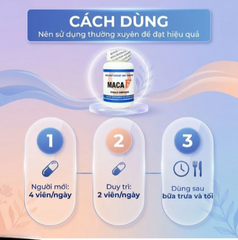 Viên uống hỗ trợ tăng sức khoẻ nữ, tăng cường nội tiết tố nữ Maca F Female Empower (60 viên)