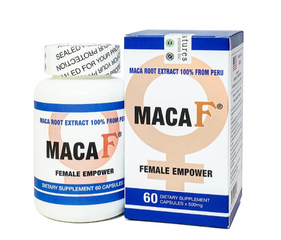 Viên uống hỗ trợ tăng sức khoẻ nữ, tăng cường nội tiết tố nữ Maca F Female Empower (60 viên)