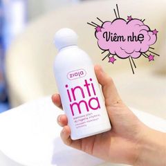 Dung Dịch Vệ Sinh Intima Ziaja Ba Lan 200ML Màu Hồng (Kháng Viêm)