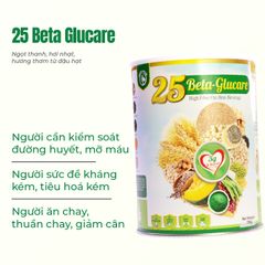 Sữa Hạt Ngũ Cốc Green Nutri 25 Beta Glucare 750g - Hỗ Trợ Ổn Định Đường Huyết & Tốt Cho Tim Mạch, Sản Phẩm Nhập Khẩu Malaysia