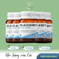 Blackmores Zinc 14mg – Hỗ Trợ Miễn Dịch & Da Khỏe, Hỗ Trợ Miễn Dịch, Da Khỏe - Úc - KHCC
