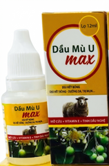 DẦU MÙ U MAX NEW GIÚP GIẢM CÁC VẾT THƯƠNG BỎNG