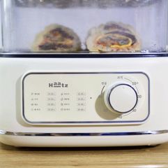 Nồi Hấp Đa Năng 2 Tầng Haatz HTP099, Dung Tích 10L, 8 Chức Năng, 1000W - Bảo Hành Chính Hãng 2 Năm