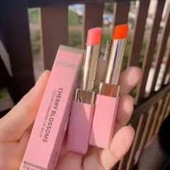 Son Dưỡng Có Màu HOJO Cherry Blossom Dưỡng Môi Mềm Mịn Son dưỡng môi có màu HOJO đổi màu theo nhiệt độ