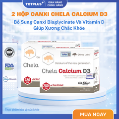 3 Hộp Canxi Chela Calcium D3 - Bổ Sung Canxi & D3 Cho Mẹ Bầu, Người Lớn Và Người Có Nhu Cầu - 1 Hộp 30 Viên