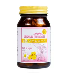 Viên uống cải thiện các triệuu chứngg của phụ nữ tiền mãn kinh, bổ sung dầu hoa anh thảo Seishun Primrose Kenkan (60 viên)