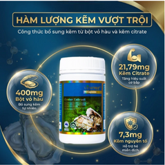 Viên uống hỗ trợ duy trì sức khỏe sinh sản cho nam giới Vitatree Oyster Extract (90 viên)