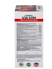 Viên uống giúp tăng cường sức khoẻ nam Via Him Lab Well (30 viên)