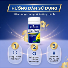 Viên uống cải thiện nội tiết tố nữ giúp da mịn Evening Primrose Oil (EPO) 1000mg GoodHealth (70 viên)