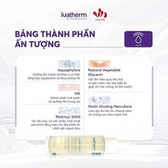 SERUM CẤP ẨM PHỤC HỒI & TRẺ HÓA DA IVATHERM AQUAFIL HYDRA Rạng rỡ bên trong – Căng mọng bên ngoài  30ml