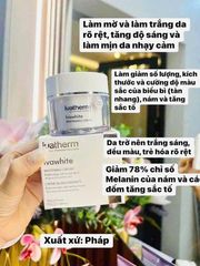  Ivatherm Ivawhite Whitening Cream 50ml kem làm trắng da thương hiệu Pháp