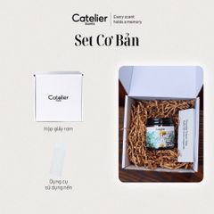 Hộp Nến Thơm Catelier, Quà Sinh Nhật, Quà Giáng Sinh, Quà Tặng Cho Người Yêu