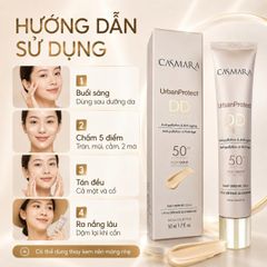 Kem Đô Thị Casmara DD Cream Urban Protect SPF 50 Tuýp 50ml [hàng nhập khẩu]