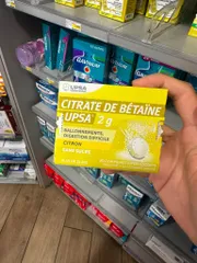 Viên UPSA vàng Citrate de Betaine - viên sủi giải độ.c , giải bia rượ.U hỗ trợ bao tử đường ruột