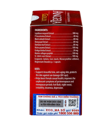 Viên uống hỗ trợ làn da căng sáng tăng cường sức khoẻ nữ Angela Gold Ecogreen (60 viên)