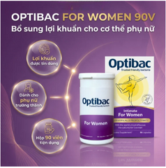 Viên bổ sung lợi khuẩn cho cơ thể Optibac For Women (90 viên)