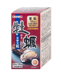 Viên uống tăng cường sl cho nam giới Orihiro New Oyster Extract (120 viên)