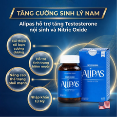 Viên uống tăng cường sức khoẻ phái mạnh Ecogreen Men’s Ginseng Alipas (60 viên)