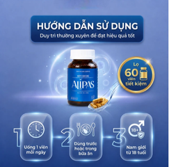 Viên uống tăng cường sức khoẻ phái mạnh Ecogreen Men’s Ginseng Alipas (60 viên)