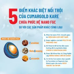 Viên hỗ trợ giảm nguy cơ mắc ung bướu CumarGold Kare CVI (3 vỉ x 10 viên)