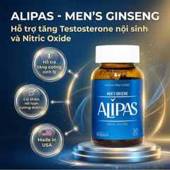 Viên Uống Ecogreen Men’s Ginseng Alipas 30 Viên Giúp Hỗ Trợ Sức Khỏe Nam Giới