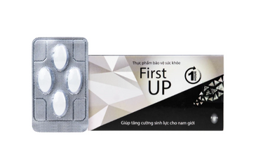 Viên ngậm hỗ trợ tăng cường sức khoẻ cho nam giới First Up 1 Hour (2 vỉ x 4 viên)