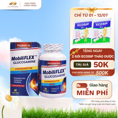 Viên uống hỗ trợ sụn khớp chắc khỏe Mobili Flex (H90 viên) - phục hồi sụn khớp, bổ sung dinh dưỡng cho sụn khớp