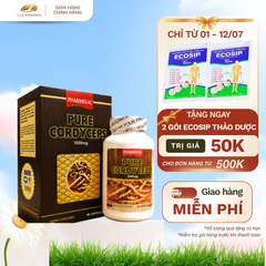 Viên uống Đông Trùng Hạ Thảo Pharmekal - Tăng cường sức khỏe, hỗ trợ sức đề kháng (H60 viên)