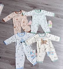 Hàng QC - Bộ tencel dài tay kháng khuẩn điều hòa thu đông cho bé hoạt hình cute dễ thương đáng yêu
