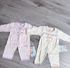 Hàng QC - Bộ tencel dài tay kháng khuẩn điều hòa thu đông cho bé hoạt hình cute dễ thương đáng yêu