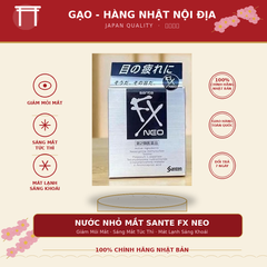 Nước Nhỏ Mắt Sante FX Neo 12ml Hàng Nhật Nội Địa - Giảm Mỏi Mắt, Sáng Mắt Tức Thì, Mát Lạnh Sảng Khoái