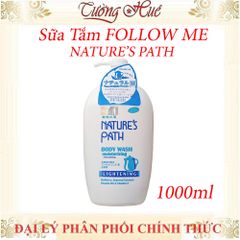 Sữa Tắm Dưỡng Da Follow me Nature's Path - 1000ml