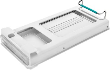Bộ 2 hộp đựng lon nước ngọt gấp gọn Joseph Joseph 8500008 FridgeStore đặt dưới kệ tủ lạnh