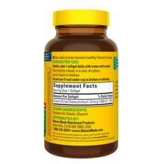 Viên uống Vitamin D3 Nature Made D3 1000IU [650 viên] - Hỗ trợ Xương/Cơ bắp - Cải thiện chức năng của hệ miễn dịch - S/P Chuẩn Mỹ