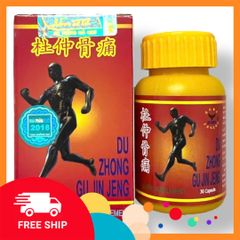 Auth 100% Fullbox Viên Du Zhong Gu Jin Jeng hỗ trợ đau nhức xương khớp, mỏi cổ vai gáy, tê bại tứ chi - Loại thường -