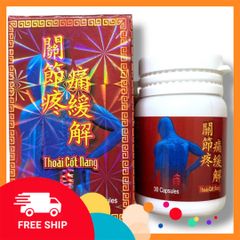 Auth 100% Cao Cấp Viên uống Thoái cốt nang hỗ trợ đau lưng, thấp khớp, tê liệt, đau khớp, tê nhức chân tay, viêm đa kh