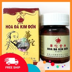 Auth 100% Fullbox Thực phẩm Hoa đà kim đơn hỗ trợ đau nhức xương khớp - Loại thường - Mã 1385 - Hộp 60 viên - Sản phẩm