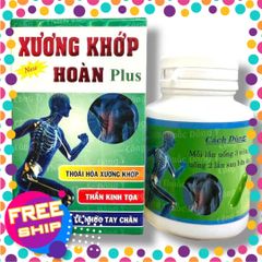 Xách Tay Chính Hãng Viên đau nhức xương khớp Xương khớp hoàn Plus xuất xứ Việt Nam - Mã số 2126 - Hộp 40 viên