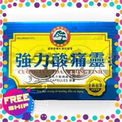 Xách Tay Chính Hãng Thực phẩm Cường lực toan thống linh - Mã 1497 - Hộp 20 viên - Loại thường 20 viên - hàng Malaysia