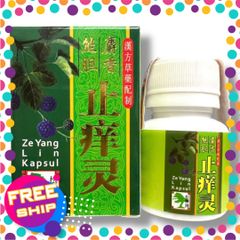 Xách Tay Nhập Khẩu Viên uống Chỉ Nhưỡng Linh - Hộp 30 viên - Xuất xứ Malaysia - Mã 2096 - Ze Yang Lin Kapsul đủ b